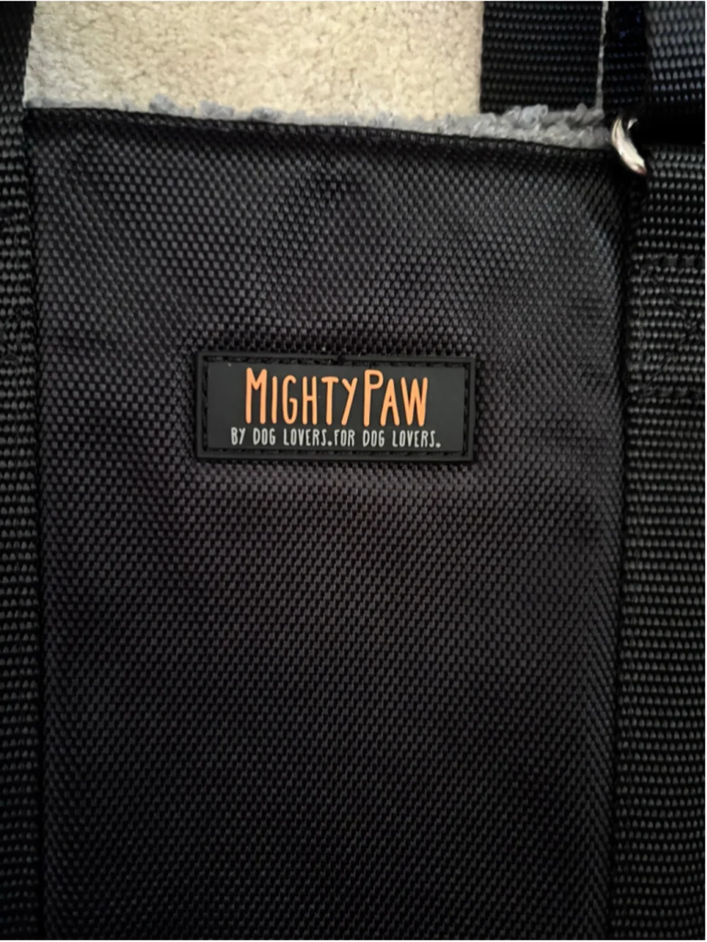 Mighty Paw Dog Support Harness Sling Size Large Black and Grey